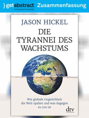 cover image of Die Tyrannei des Wachstums (Zusammenfassung)